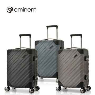 eminent品牌旗艦館 - 20吋 eminent 簡約時尚對角斜紋PC行李箱 9R4(多色可選)