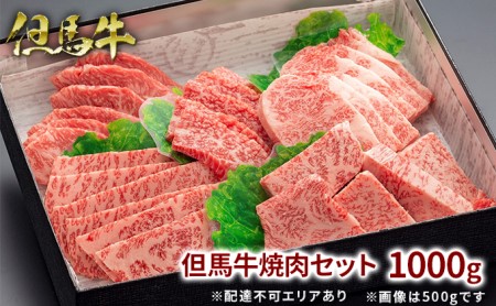 但馬牛 焼肉 5種 食べ比べ 計1,000g[ 牛肉 お肉 ブランド牛 焼き肉 キャンプ BBQ アウトドア バーベキュー 霜降り 赤身 ギフト