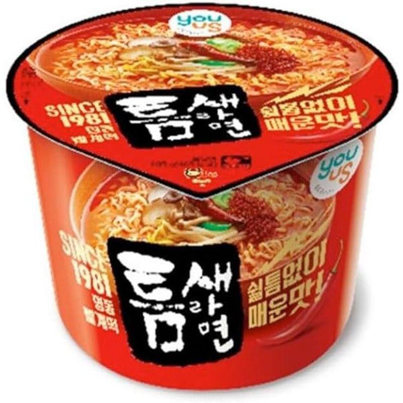 八道 Paldo 韓国で最も辛いラーメン (スコヴィル9,413) GS25 トムセ(トゥンセ)ラーメン 3個入   韓国食品   トゥムセ