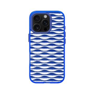 iPhone 16 Pro Clear 激光藍 - Ocean Collection: Let's Sea 海洋系列：一路向海 - 海波交響（風起）