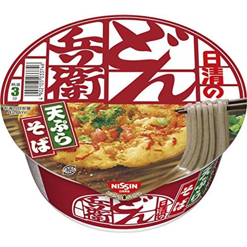 日清のどん兵衛 天ぷらそば東 2ケース（100g×24個）