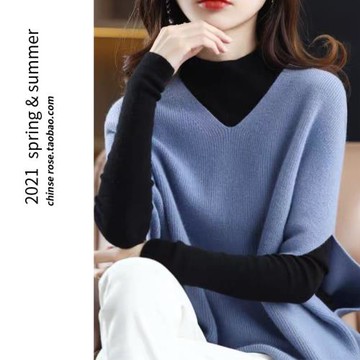 A3歐美風針織百搭上衣衫-預購