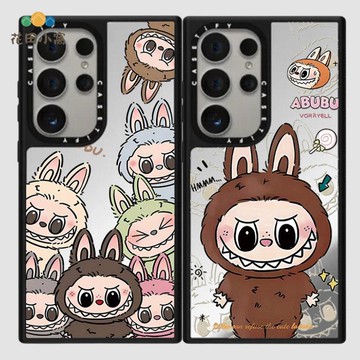 CASETi 拉布布三星鏡面S25Ultra手機殼磁吸個性卡通S24U h7111