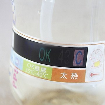 奶瓶溫度計 溫度計貼紙 新手媽媽必備 新生兒奶瓶測溫貼 寶寶泡奶神器 奶瓶感溫貼 液晶感溫卡 寶寶奶瓶測溫貼 泡奶溫度