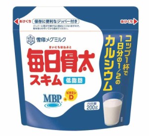 雪印メグミルク 毎日骨太MBPスキム 200g ×4セット