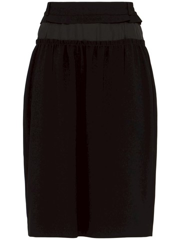 Envers Satin Midi Skirt