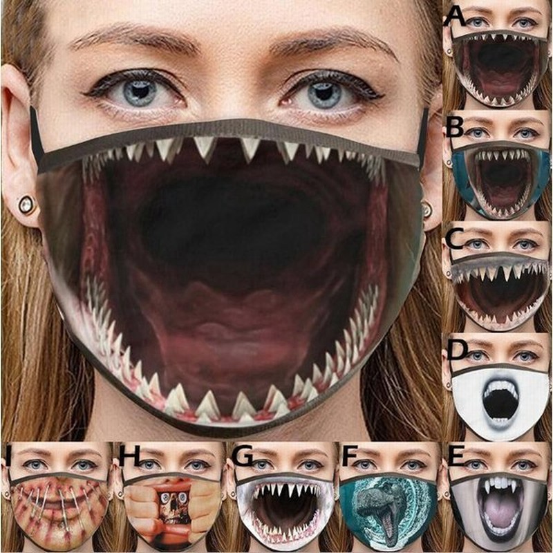 マスク 2枚セット９色 変装用 コスプレ3dプリント ハロウィン ユニーク 洗える 仮装 パーティーグッズ 大人 女性 男性 立体2セット 通販 Lineポイント最大get Lineショッピング