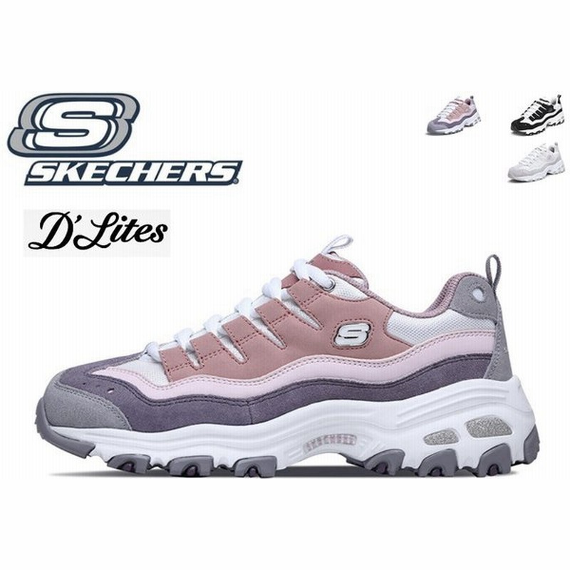 スケッチャーズ レディース 厚底 新作 スニーカー Skechers D Lites 婦人 靴 春秋 シューズ レトロ パンダシューズ 女性 ジョギング 通販 Lineポイント最大0 5 Get Lineショッピング