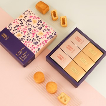 【綜合酥6入禮盒】鳳梨酥x杏香酥 (奶蛋素)｜舊振南