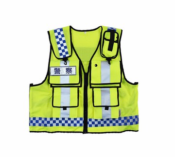 最新款英式透氣網狀警用反光背心  警察背心 POLICE 酒駕交管 新款警察背心 免費換反光牌