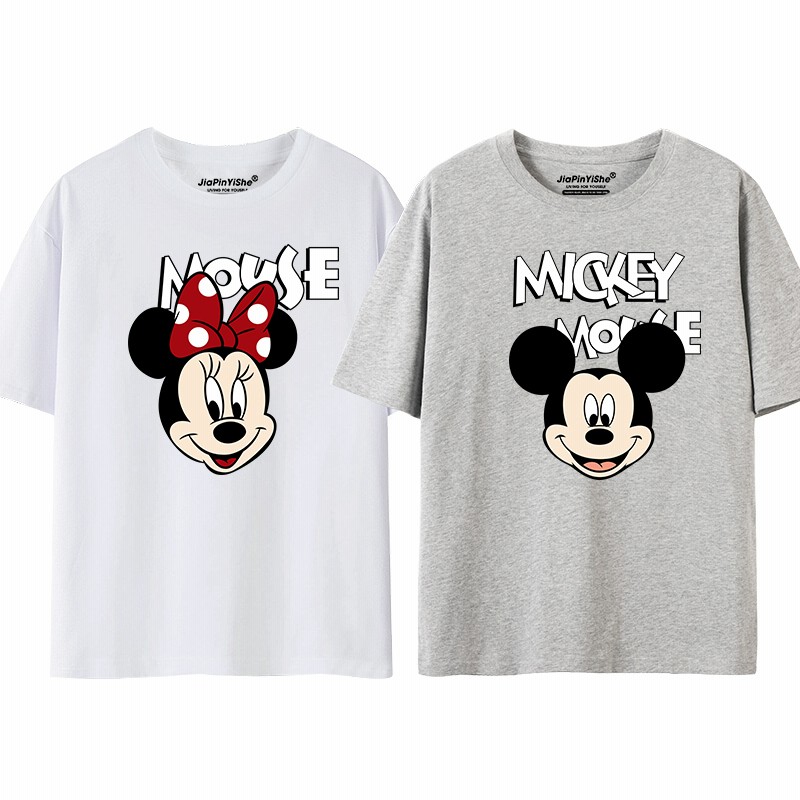 ペアルックカップル ディズニー 親子ペア ミッキーマウス T シャツ 韓国 レディースファッション 半袖tシャツブラウス Tシャツ トップス 上着 通販 Lineポイント最大1 0 Get Lineショッピング