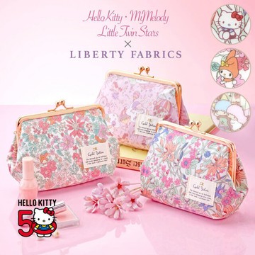 嘻嘻日貨🐾 現貨 日本製 Cyalel Yahata sanrio 化妝包 口金包 收納包 情人節禮物