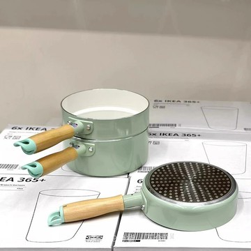 ✨可開發票#小清新傢用不沾迷你小煎鍋平底不粘鍋煎蛋煎餅早餐鍋嬰兒輔食小鍋#免運