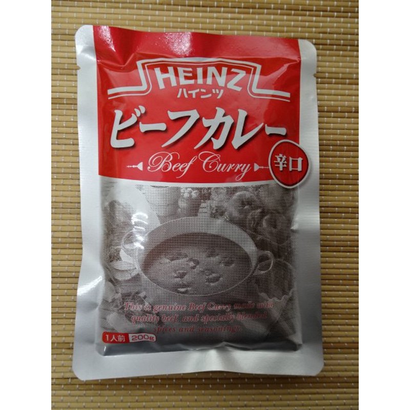 レトルトカレー ハインツ ビーフカレー 辛口 200ｇ 10食 レトルトカレー ハインツ ビーフカレー辛口200ｇ 10食 通販  LINEポイント最大0.5%GET | LINEショッピング