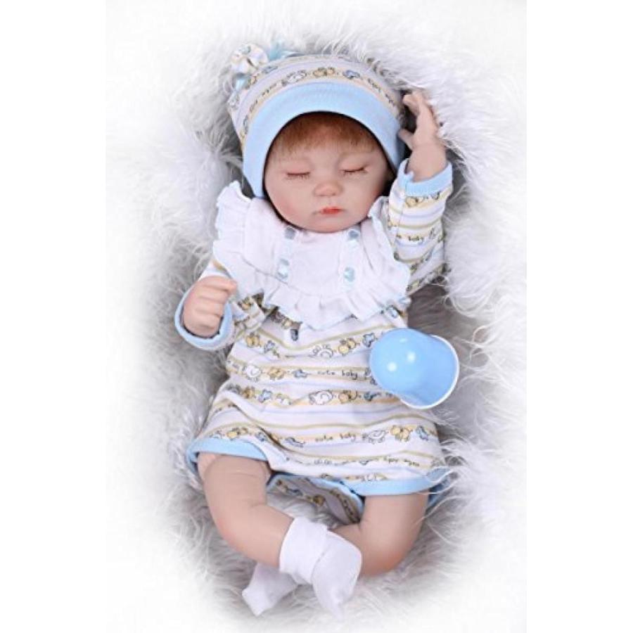 幼児用おもちゃ Real Life Silicone Reborn Baby Sleeping Girl Doll