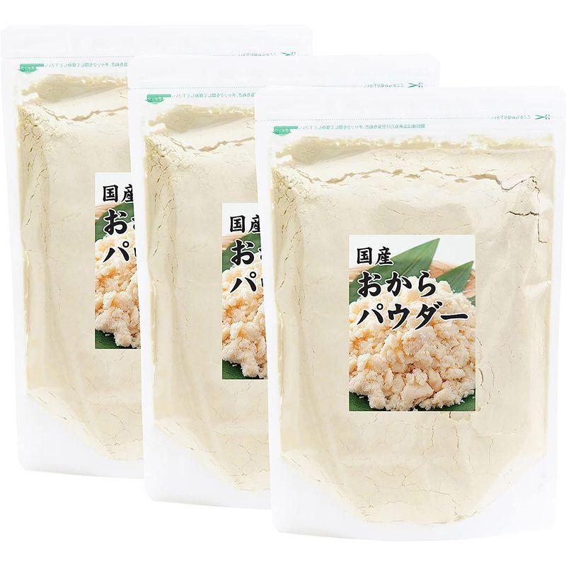 自然健康社 おからパウダー 400g×3個 超微粉 粉末 国産