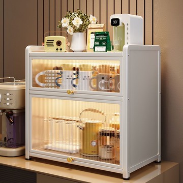 防塵杯架家用高級輕奢感杯子水杯茶杯置物架子咖啡杯馬克杯收納柜