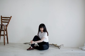 經典彈性高腰褲