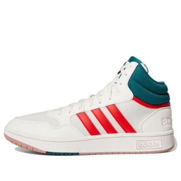 adidas Hoops 3.0 Mid 'White Vivid Red'