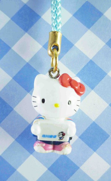 【震撼精品百貨】Hello Kitty 凱蒂貓 限定版手機吊飾-佐川急便(藍繩) 震撼日式精品百貨