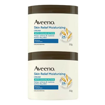 【現貨】艾惟諾 燕麥高效舒緩潤膚霜 312公克 Ｘ 2入