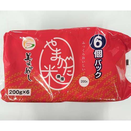 美味かめし 山形県産米 200g×6個入  ドリームズファーム