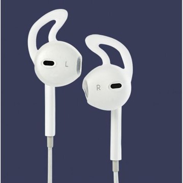 適用于蘋果有線耳機帽耳套運動跑步硅膠套iphone7/6S/8Plus/11防滑膜