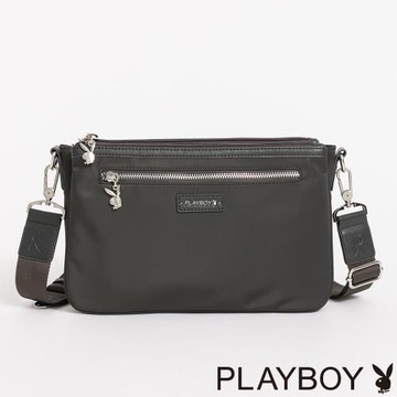 PLAYBOY - 斜背包  My Way系列 - 深灰色