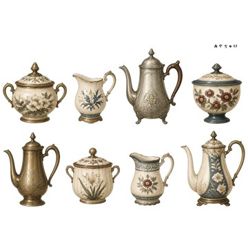【9 月新品】20-150-0198 裁切紙 幻想復古浪漫喫茶