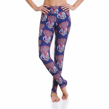 印花11分練習長褲 Holi (Freedom布料)