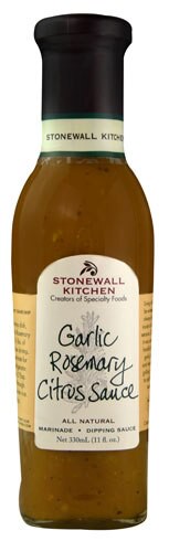 Stonewall Kitchen Sauce Garlic Rosemary Citrus 11 fl oz