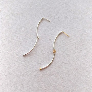 se025-風-純銀耳環