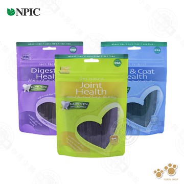 【NPIC】6包組 健納緹 頂級有機保健潔牙棒 176g 關節保健 腸胃保健 皮毛保健 狗零食 潔牙骨