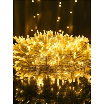 LED燈串彩燈滿天星星圣誕節日裝飾工程亮化婚慶布置戶外纏樹燈串