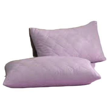 Ishur 伊舒爾 防潑水石墨烯枕頭保潔墊 100% Polyester 台灣製造  粉紫色  2個  75 x 45cm