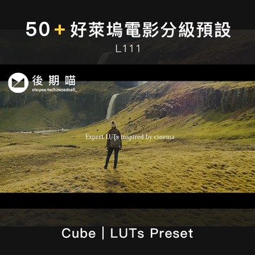 LUTs色調 |  50 專業好萊塢電影分級調色預設  for FCPX/PR/PS/AE