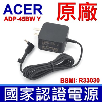 公司貨 ACER 宏碁 45W 原廠變壓器 方型 3.0*1.1mm 小孔徑 電源線 充電器 充電線