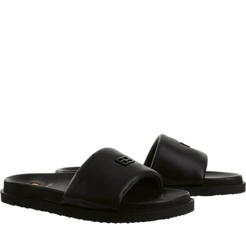 HOGL BRENDA SLIDES 黑色女款鞋子
