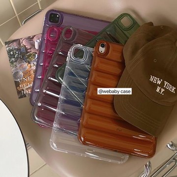 透明簡約軟殼 IPAD羽絨服款pro11寸防摔10.2/mini6/9.7保護套10.9