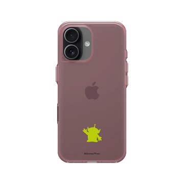 iPhone 17 Clear (相機按鈕) 晶醺玫 - 迪士尼-玩具總動員 Toy Story - 三眼怪剪影版