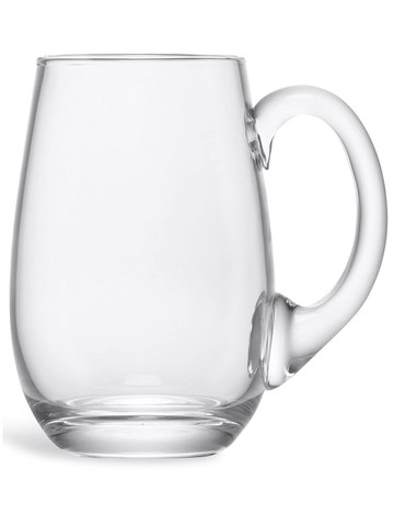 LSA International - glass beer tankard (750ml) - unisex - glass - One Size - Neutrals