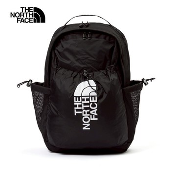 The North Face北面男女款黑色DWR防潑水便捷舒適休閒後背包｜52TB4HF