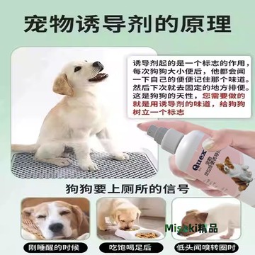 狗狗定點排便誘導劑寵物大狗小狗上廁所引導訓練神器防止亂拉亂尿-Misaki精品