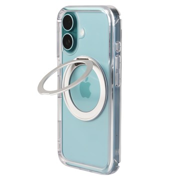 Moxbii 極空戰甲 旋轉磁吸支架保護殼  iPhone 16  航太銀