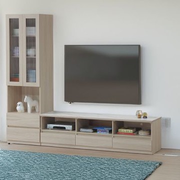 文創集 星晴6.1尺岩板三抽電視櫃-182x40x50cm免組