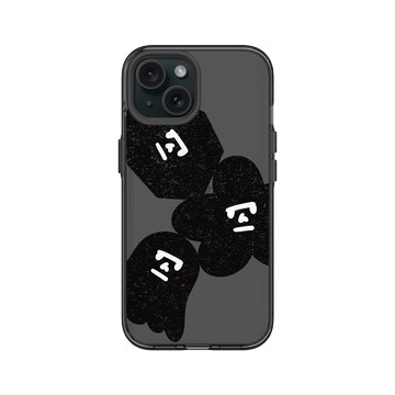 iPhone 15 Clear 酷墨灰 - Abei - Mask Fam探索小隊登場