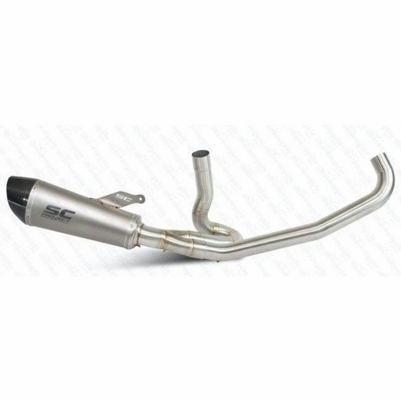 SC project Ducati sixty2 マフラー CR-T Exhaust Ducati / Scrambler Sixty2 / 2019 (D23-C38)