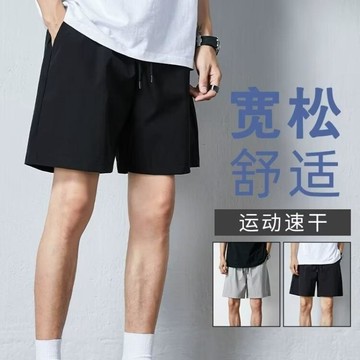 台灣發貨！日系 CITY BOY 尼龍短褲男 涼感抗皺面料 簡約風格 寬鬆 舒適 透氣 速乾 5分褲 夏季必備