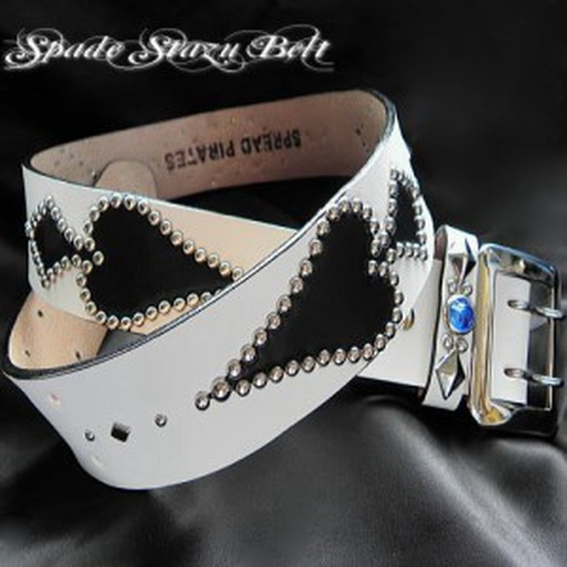 ホワイトスタッズベルト カスタムベルト スタッズベルト メンズベルト オリジナル 男女兼用スタッズベルト ハンドメイド 日本製 通販 Lineポイント最大1 0 Get Lineショッピング