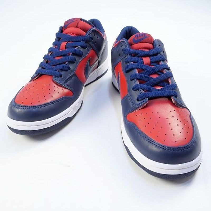 ナイキ NIKE DUNK LOW VARSITY RED/MIDNIGHT NAVY 630358-641 1999年 